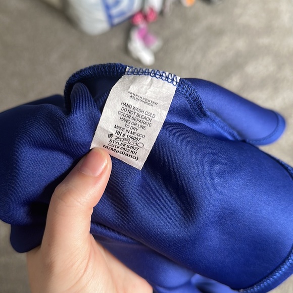 Blue Skater Skirt - Picture 4 of 4